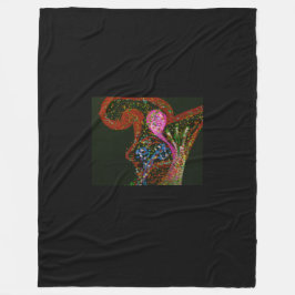 Abstract Art Fleece Blanket フリースブランケット