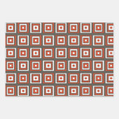 abstract art geometric and colorful patterns ラッピングペーパーシート (正面2)