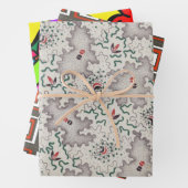 abstract art geometric and colorful patterns ラッピングペーパーシート (インサイチュ)