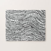 Abstract Art Geometric Shapes Difficult Puzzle ジグソーパズル (横)