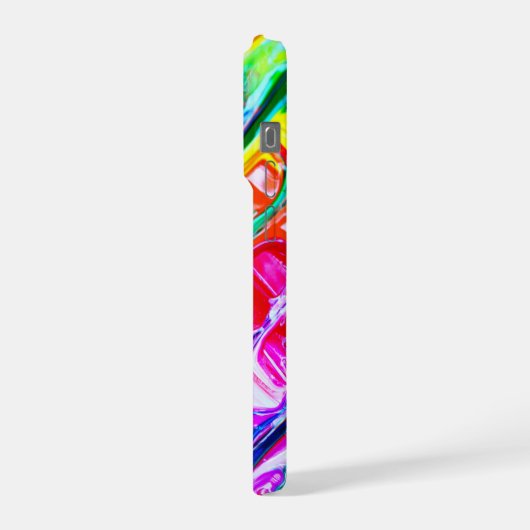  Abstract art iPhoneケース (左側面)