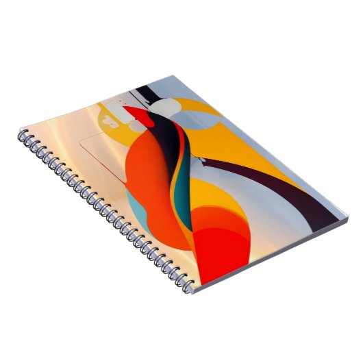 #abstract Art iPhone / iPadケース ノートブック (右側)