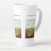 Abstract Art Latte Mug -“On the Path to Awareness” カフェラテマグ (右アングル)