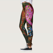 Abstract Art Leggings レギンス (左)