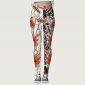 Abstract Art Leggings レギンス (正面)