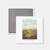 Abstract Art Magnet  - “On the Path to Awareness” マグネット (正面/裏面)