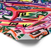 Abstract Art Maze ポスター (角)