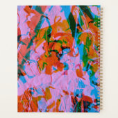 Abstract art mixed media acrilyc painting プランナー手帳 (裏面)