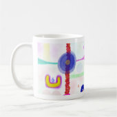 Abstract Art Mug コーヒーマグカップ (左)