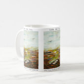 Abstract Art Mug - “On the Path to Awareness” コーヒーマグカップ (正面左)