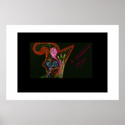 Abstract Art Poster ポスター (正面)