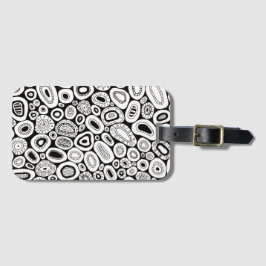 Abstract Art Random Blobby Shapes ラゲッジタグ