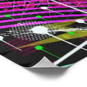 Abstract Art: Satellite ポスター (角)