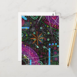Abstract Art: Satellite  ポストカード