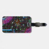 Abstract Art: Satellite  ラゲッジタグ (裏面横)