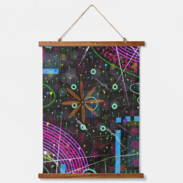 Abstract Art: Satellite  吊り下げ型タペストリー