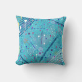 Abstract Art: Sparklers in the Sky クッション (正面)