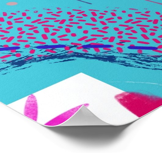 Abstract Art: Sparklers in the Sky ポスター (角)