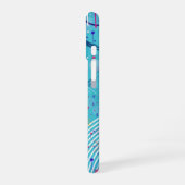 Abstract Art: Sparklers in the Sky iPhone 16ケース (左側面)