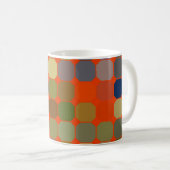 Abstract art texture. Colorful texture. Modern art コーヒーマグカップ (正面右)