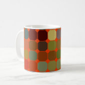 Abstract art texture. Colorful texture. Modern art コーヒーマグカップ (正面左)