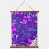 Abstract Art: the Creative Mind 吊り下げ型タペストリー (正面)