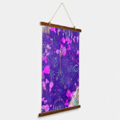 Abstract Art: the Creative Mind 吊り下げ型タペストリー (傾斜あり)