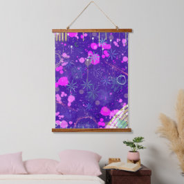 Abstract Art: the Creative Mind 吊り下げ型タペストリー