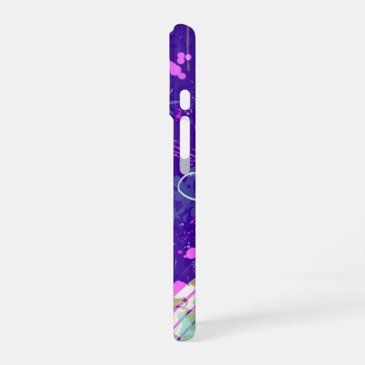 Abstract Art: the Creative Mind iPhone 16ケース (左側面)