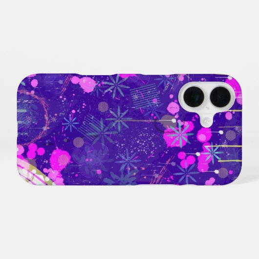 Abstract Art: the Creative Mind iPhone 16ケース (裏面横)