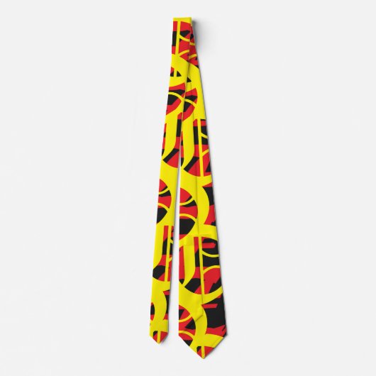 Abstract Art Tie ネクタイ (裏面)