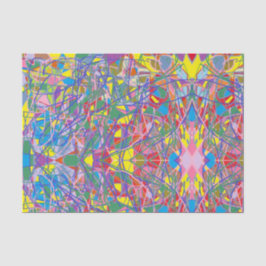 abstract art tranquil retro colors 薄葉紙