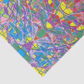 abstract art tranquil retro colors  薄葉紙 (詳細)