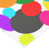 Abstract Art Turquoise Green Blue White テーブルクロス (アングル)