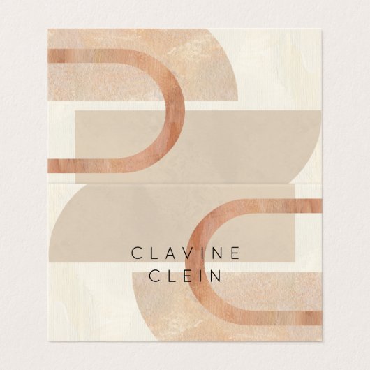 Abstract Artist Art Atelier Artisan Creative Busin 名刺 (外部フラット)