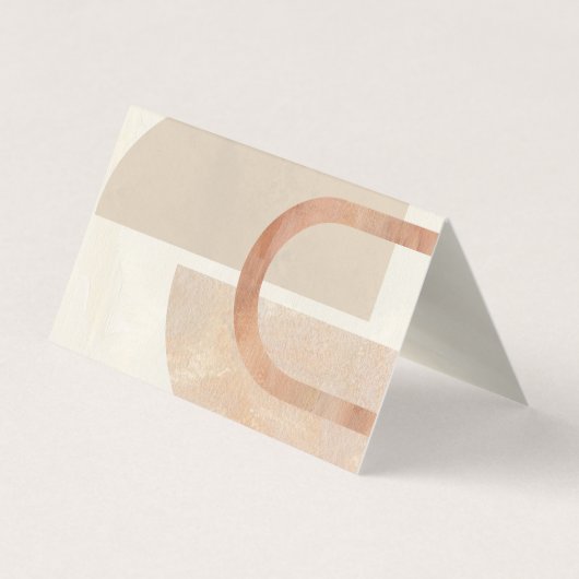 Abstract Artist Art Atelier Artisan Creative Busin 名刺 (裏面)