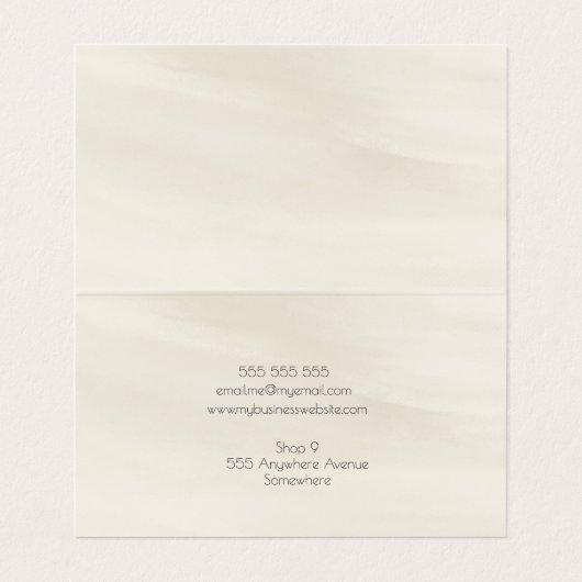 Abstract Artist Art Atelier Artisan Creative Busin 名刺 (内部フラット)