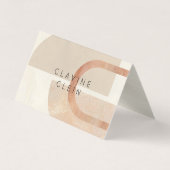 Abstract Artist Art Atelier Artisan Creative Busin 名刺 (正面)