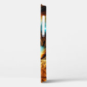 Abstract artistic golden light background. Fine de Case-Mate iPhoneケース (裏面 / 左)