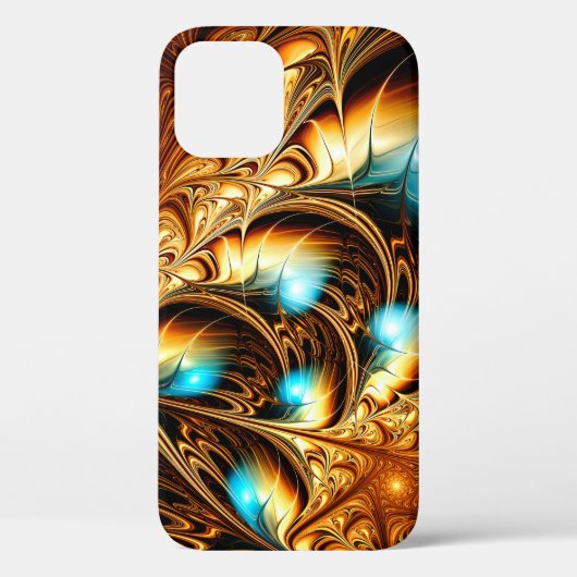 Abstract artistic golden light background. Fine de Case-Mate iPhoneケース (裏面)