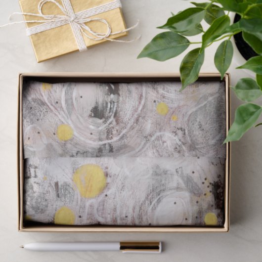 Abstract Artistic Texture Design Tissue Paper 薄葉紙 (ギフト)