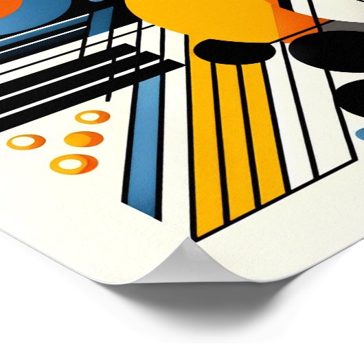 Abstract artwork Poster ポスター (角)