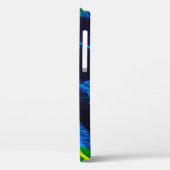 Abstract background. Acrylic black, yellow, blue, Case-Mate iPhoneケース (裏面 / 左)