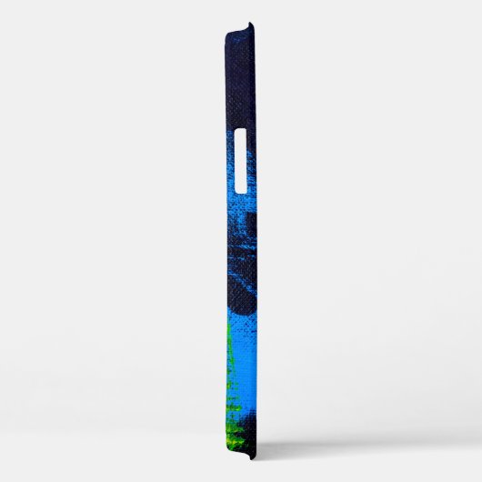 Abstract background. Acrylic black, yellow, blue, Case-Mate iPhoneケース (裏面 / 右)