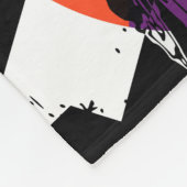 abstract background composition, with strokes, spl フリースブランケット (角)