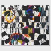 abstract background composition, with strokes, spl ラッピングペーパー (フラット)