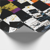 abstract background composition, with strokes, spl ラッピングペーパー (角)