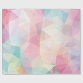 abstract background consisting of trianglesbackgro ラッピングペーパー (フラット)