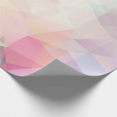 abstract background consisting of trianglesbackgro ラッピングペーパー (角)