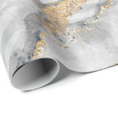 abstract background, creative texture of white mar ラッピングペーパー (ロールコーナー)